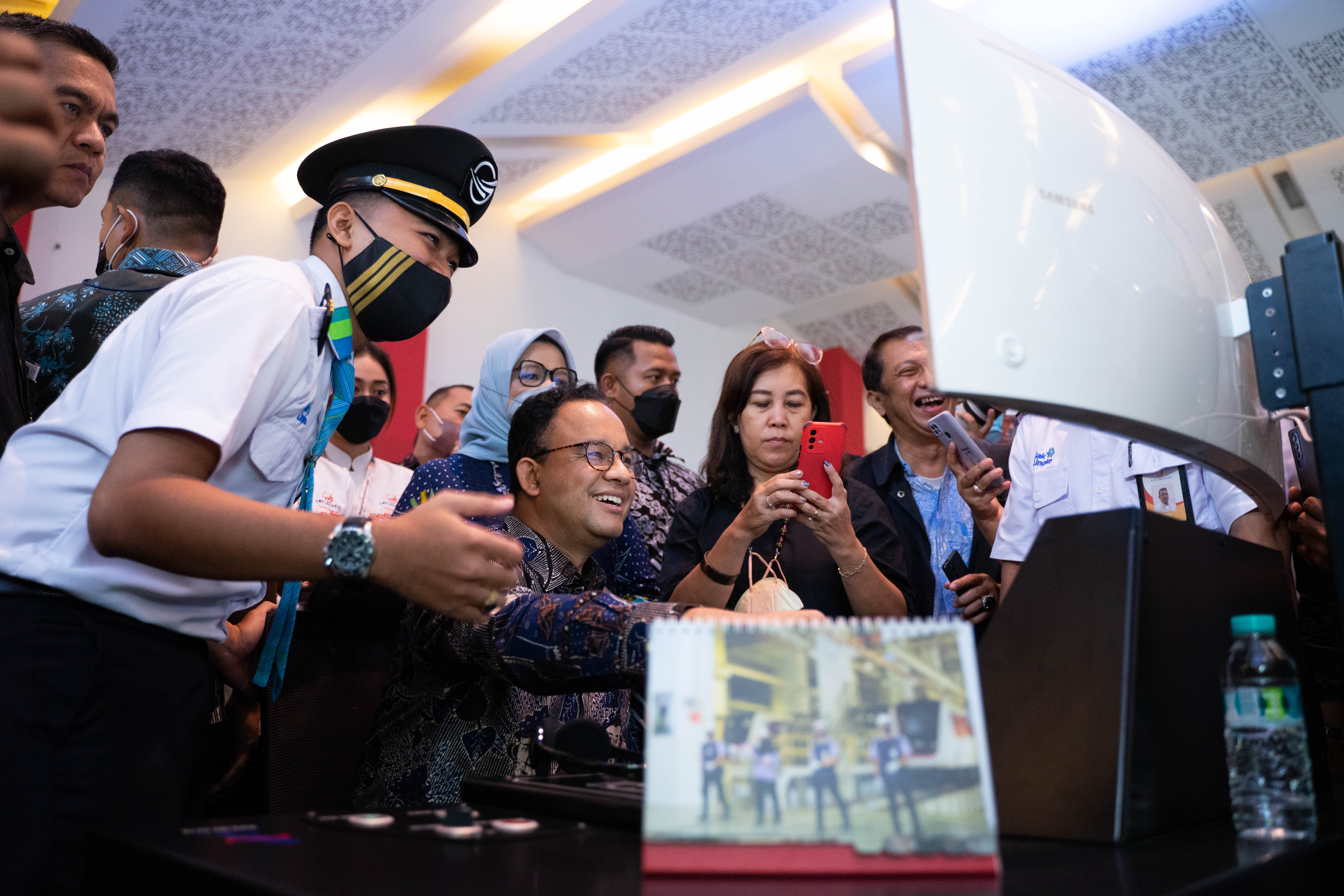 Booth LRT Jakarta di Pekan Raya Jakarta (PRJ) 2022